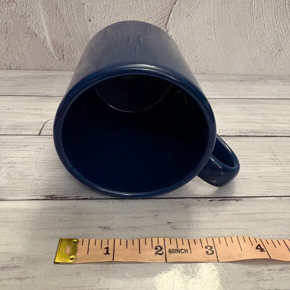 Kate Spade Navy Blue "Out to Lunch" New York Lenox Mug (SKU: 214MI) - Picture 4 of 6